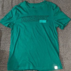 Reebok green tshirt